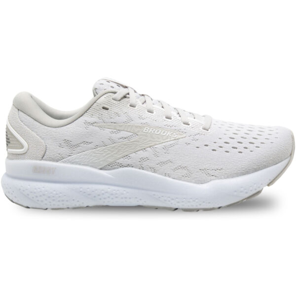 Brooks Ghost 16 (151 - White/White/Grey) DONNA